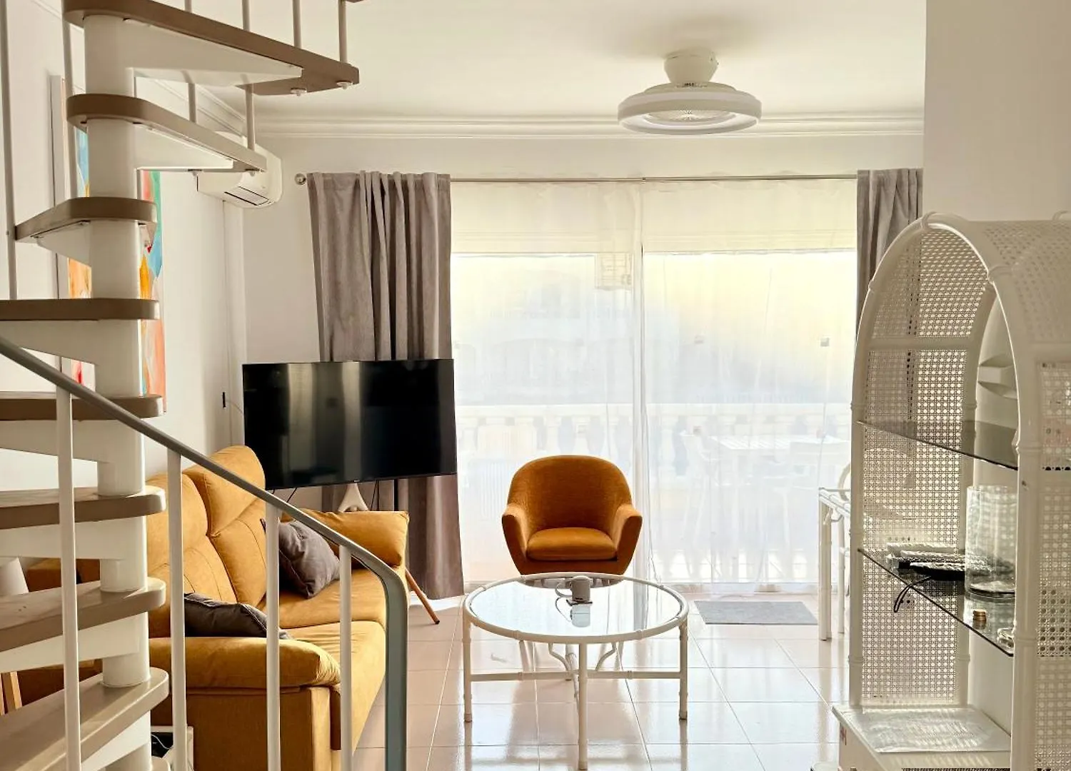 דירות סן מיגל דה אבונה Sunny Penthouse In Golf Del Sur ספרד