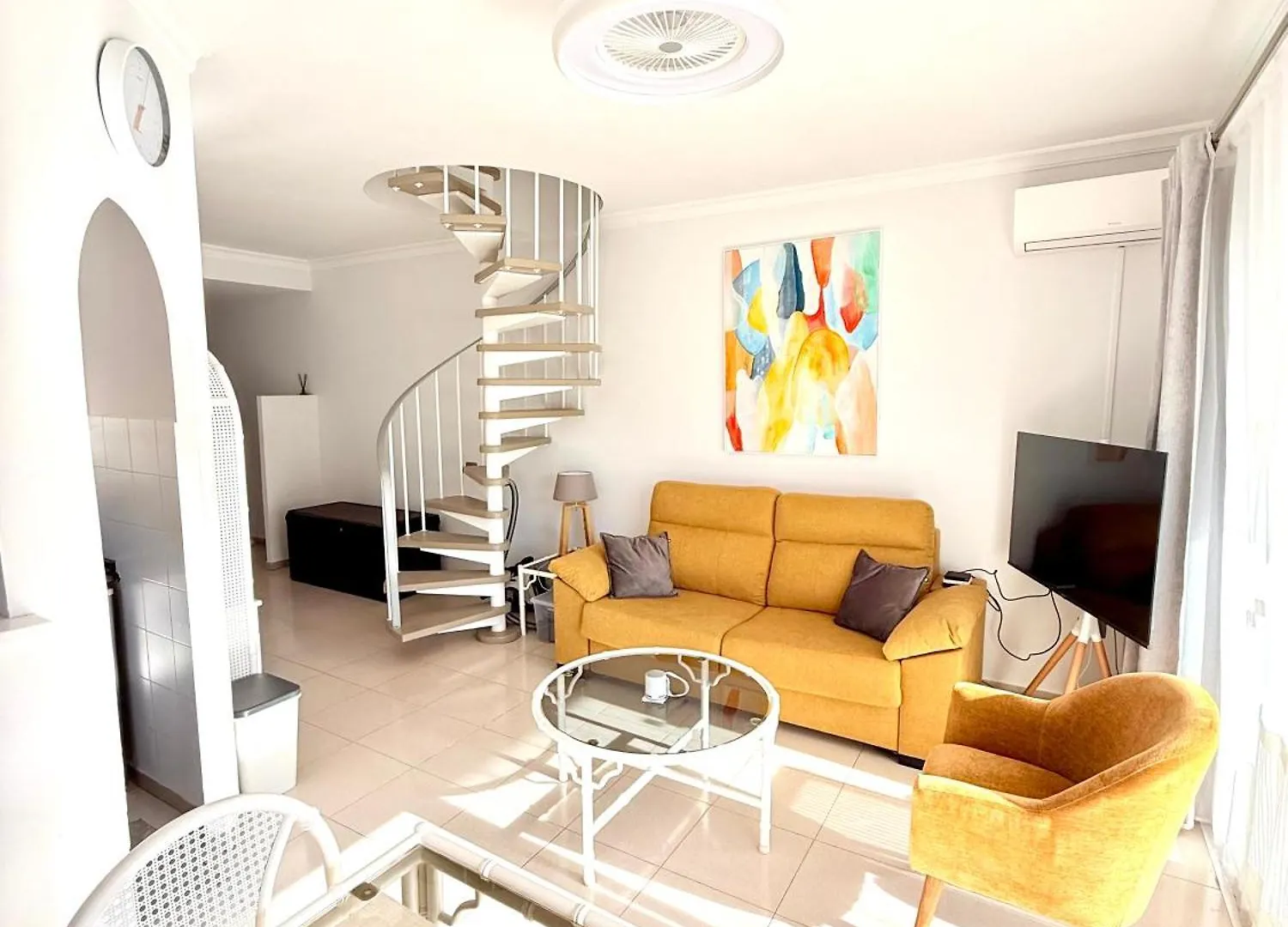 דירות סן מיגל דה אבונה Sunny Penthouse In Golf Del Sur